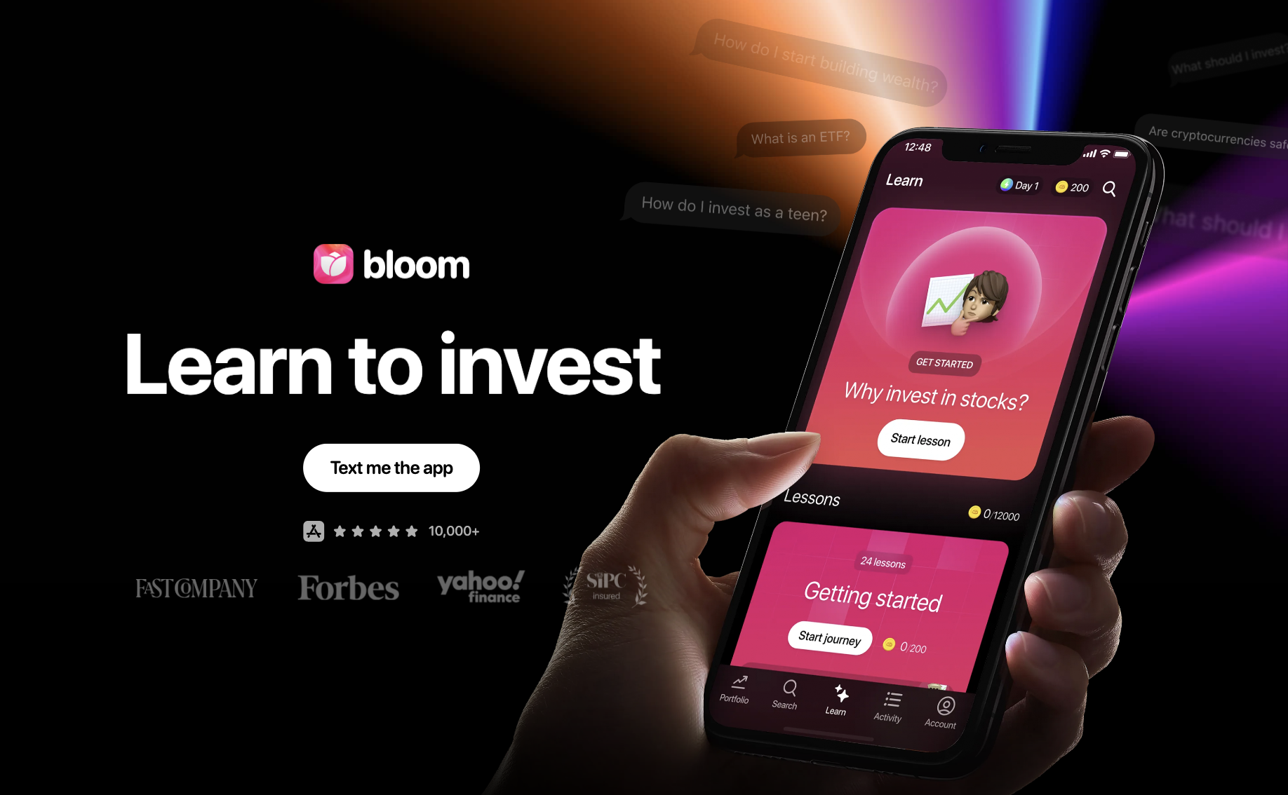 Bloom Learn to Invest